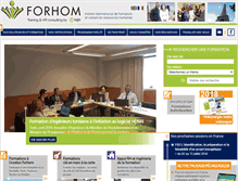 Tablet Screenshot of forhom.com